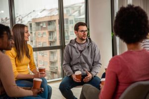 group therapy at outpatient drug rehab