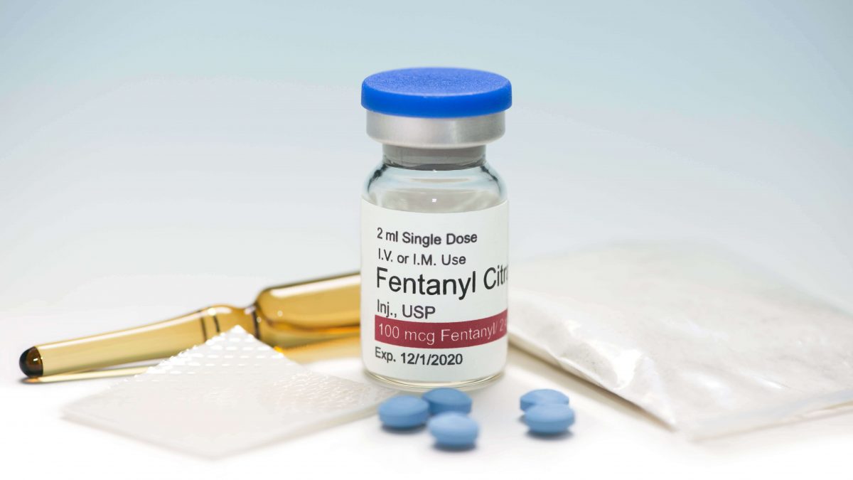 showing the different forms of fentanyl
