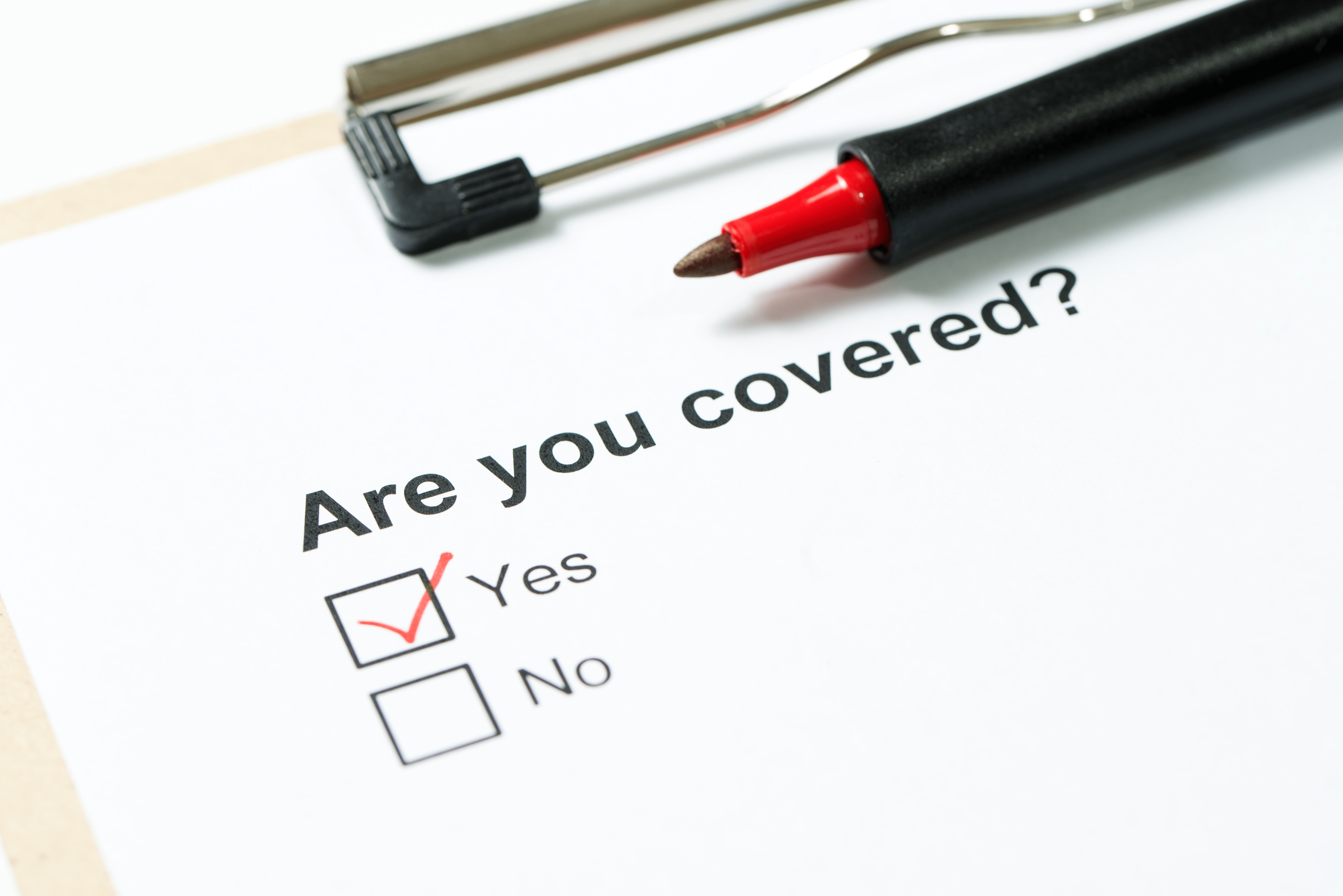 are you covered insurance form